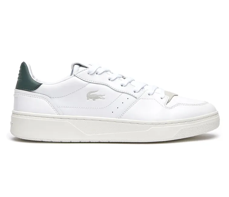 Men's Lacoste Court-Lisse 222 1 (White/Dark Green) Light Pace