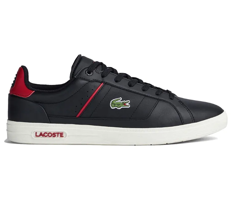 Men's Lacoste Europa Pro 222 1 (Black/Red) Flexible Lining