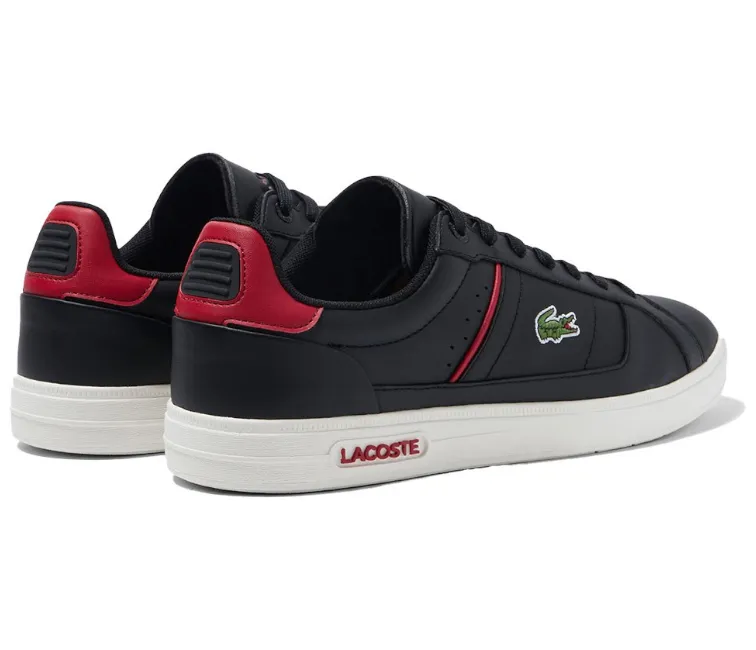 Men's Lacoste Europa Pro 222 1 (Black/Red) Streamlined Build Dynamic flex