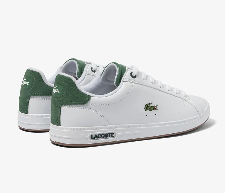 Trendy High Support Men's Lacoste Graduate Pro 123 2 (White/Gum)