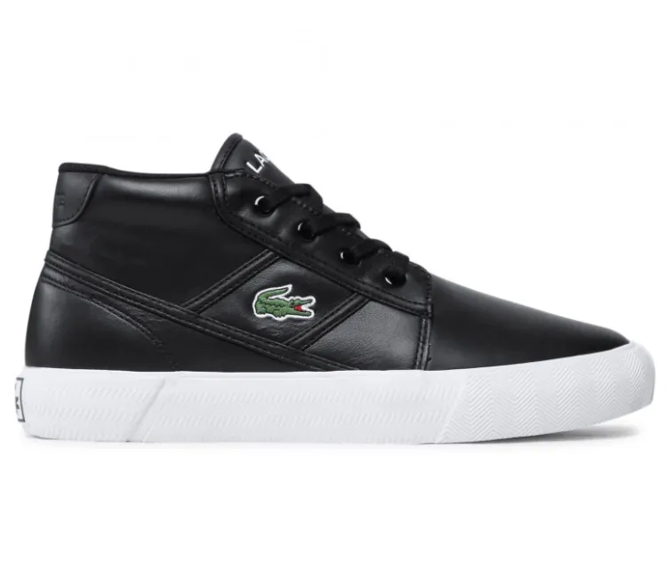 Quick Fit Men's Lacoste Gripshot Chukka 03211 CMA (Black/White)
