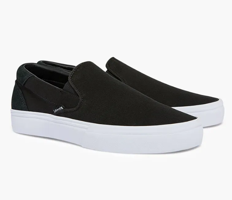 Modern Cushioning Men's Lacoste Jump Serve Slip 07221 (Black/White)