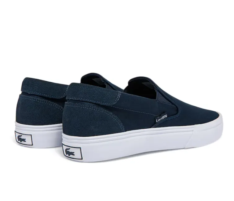 Motion Control Feature Men's Lacoste Jump Serve Slip (Navy)
