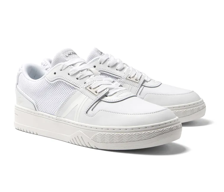 Men's Lacoste L001 123 6 SMA (White/Off White) Sneaker Disinfectant