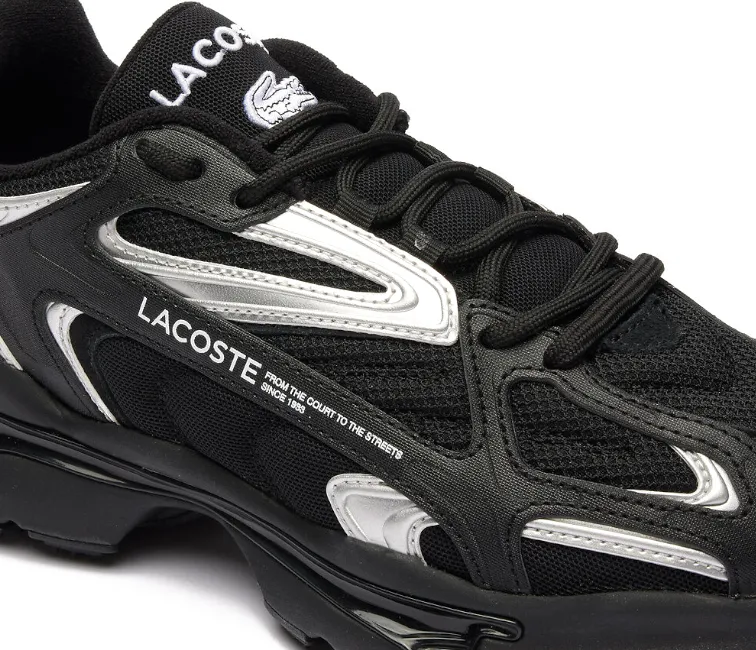 Men's Lacoste L003 2K24 124 1 SMA (Black) Everyday Use Odor Resistant Material