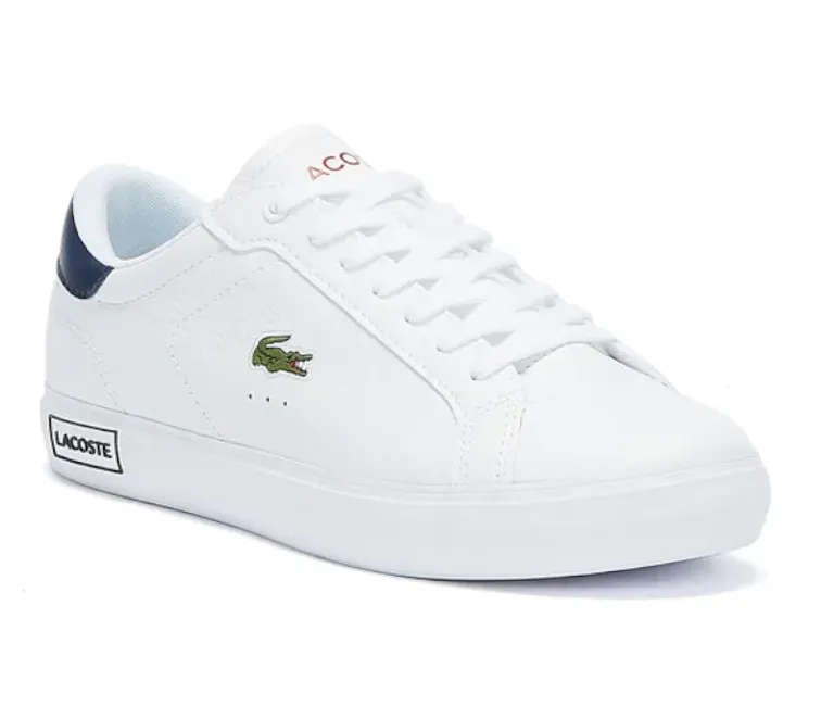 Temperature Regulating Lining Men's Lacoste Powercourt 0721 2 SMA (White/Navy/Red)