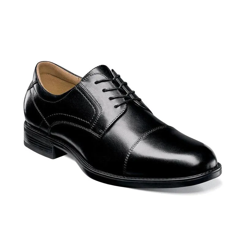 Men's Midtown Cap Toe Oxford Black Formal Cruise