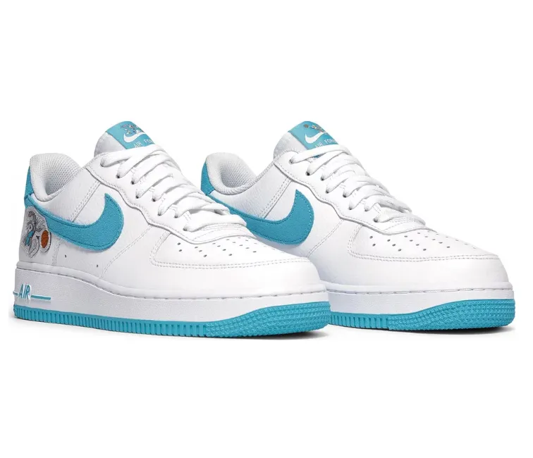 Style Motion Men's Nike Air Force 1 (Hare Space Jam)