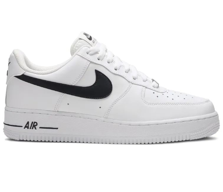 Men's Nike Air Force 1 Low (White Black) Reactive Cushioning Weekend Vibe