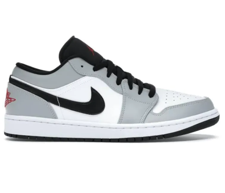 Quick Dry Insole Power Move Men's Nike Air Jordan 1 Low (Light Smoke Grey)