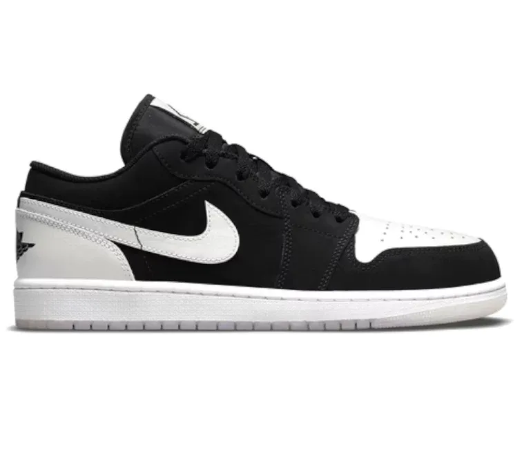 Men's Nike Air Jordan 1 Low SE (Diamond Short) Flexible Torsion System Exclusive Look