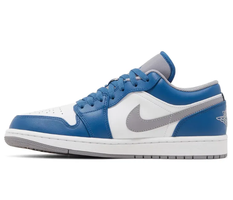 Peak Comfort Men's Nike Air Jordan 1 Low (True Blue)