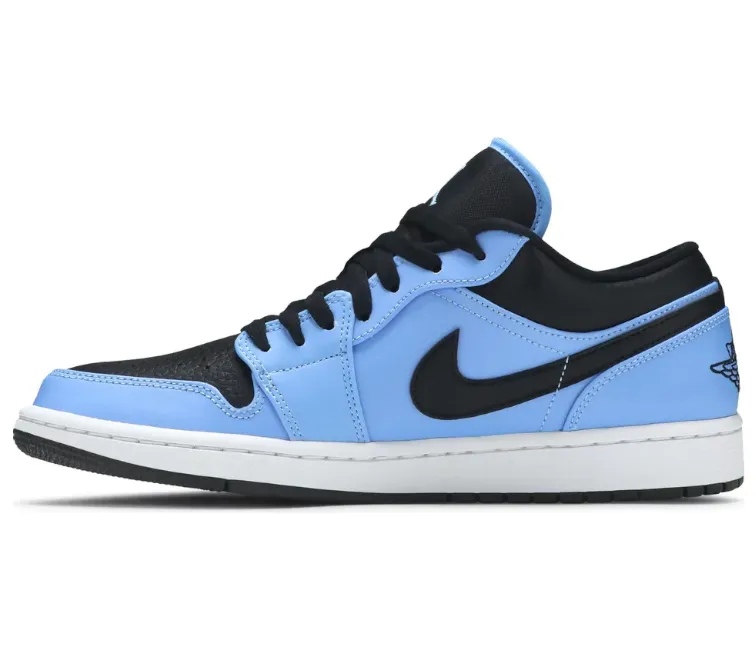 Men's Nike Air Jordan 1 Low (University Blue) Shock Design airflow