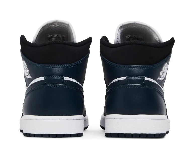 Mens Nike Air Jordan 1 Mid (Armory Navy) Daily Motion