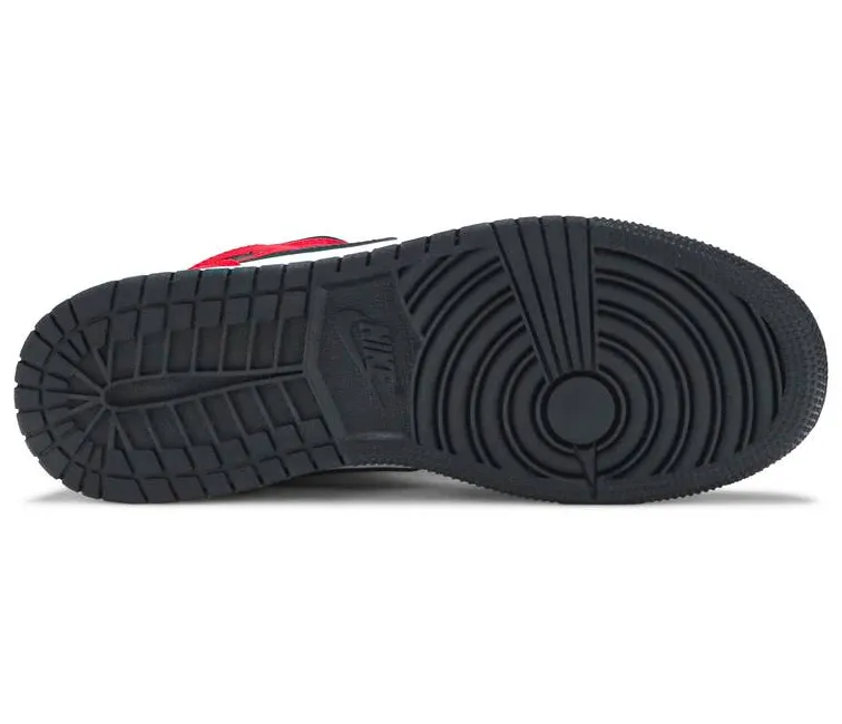 Endurance Run Men's Nike Air Jordan 1 Mid (Chicago Black Toe)