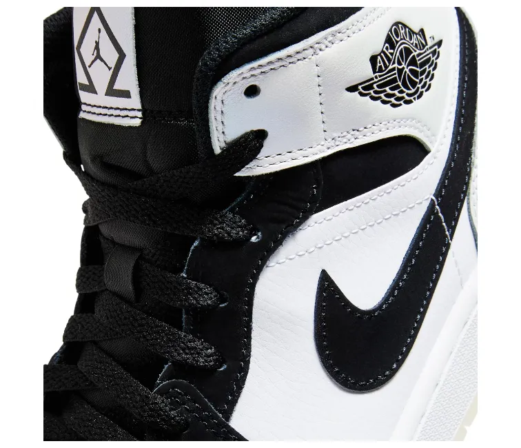 Men's Nike Air Jordan 1 Mid SE (Diamond) Lateral Support Frame Padded Arch