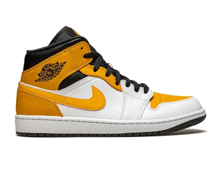 Men's Nike Air Jordan 1 Mid (University Gold) Torsion Plate