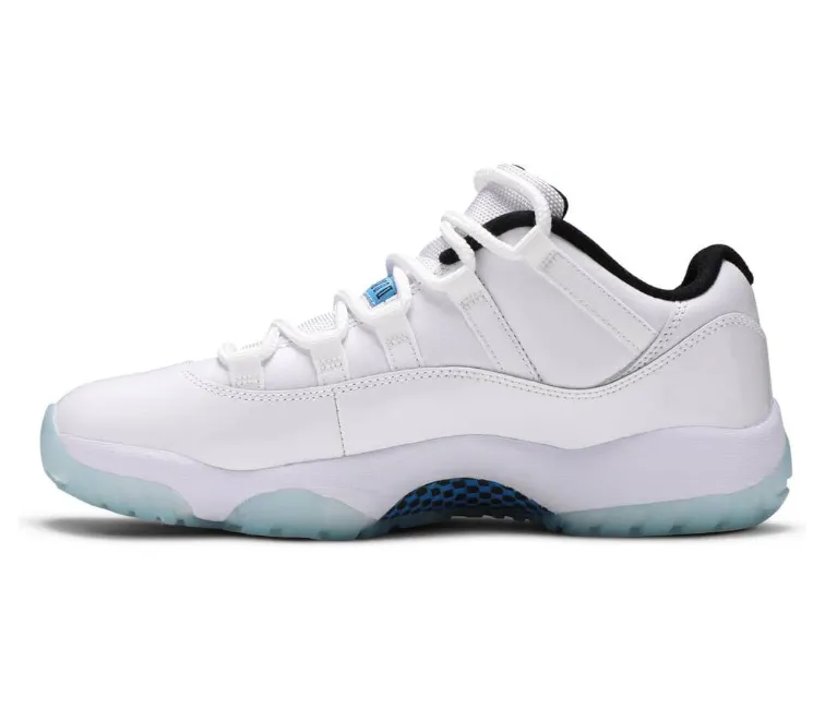 Adaptive Support waterproof Men's Nike Air Jordan 11 Low Retro (Legend Blue)