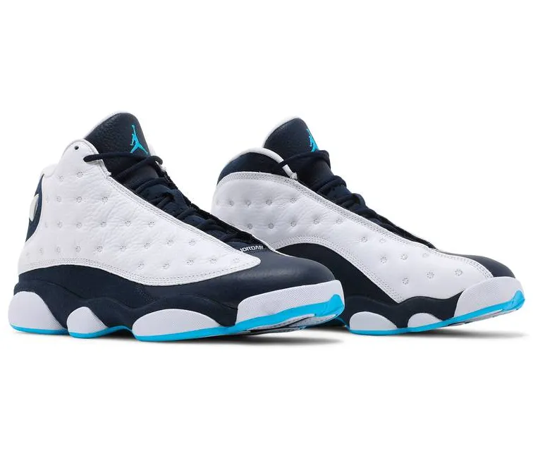 Men's Nike Air Jordan 13 Retro (Obsidian Blue) Easy Access All Terrain Shoes