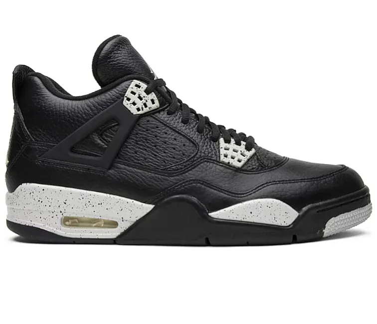 Comfort Adjust Men's Nike Air Jordan 4 LS Retro 2015 (Oreo)