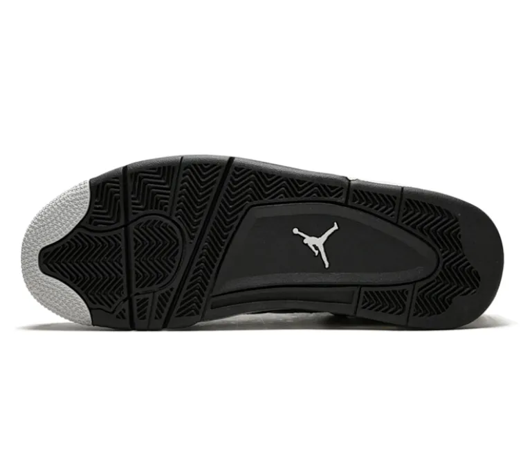Slip Friendly RemovableInsole Men's Nike Air Jordan 4 LS Retro 2015 (Oreo)