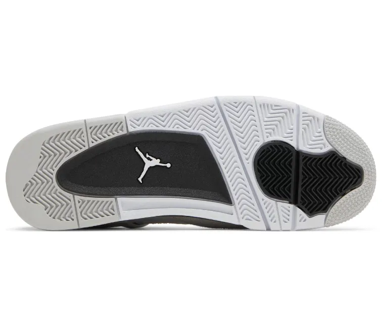 Stitchless Seams Thermal regulation Mens Nike Air Jordan 4 Retro (Military Black)