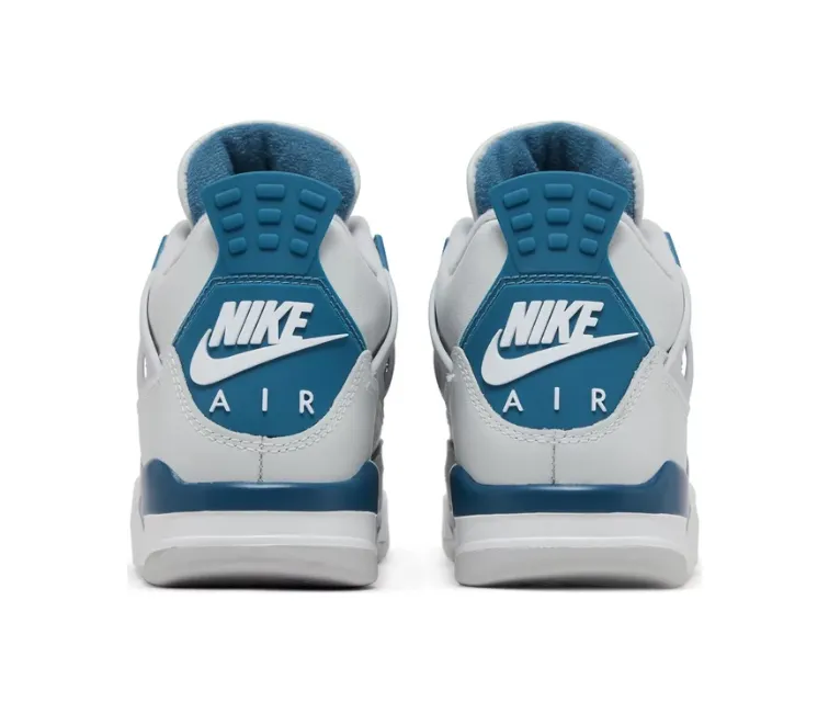 Streamlined materials Comfort Line Men??s Nike Air Jordan 4 Retro (Military Blue)