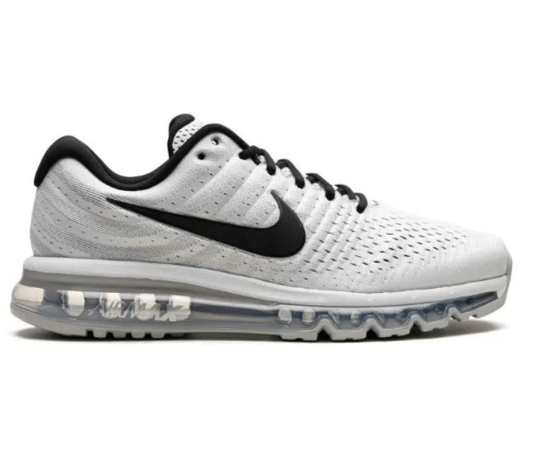 Anti Abrasion Men's Nike Air Max 2017 (White/Pure Platinum)
