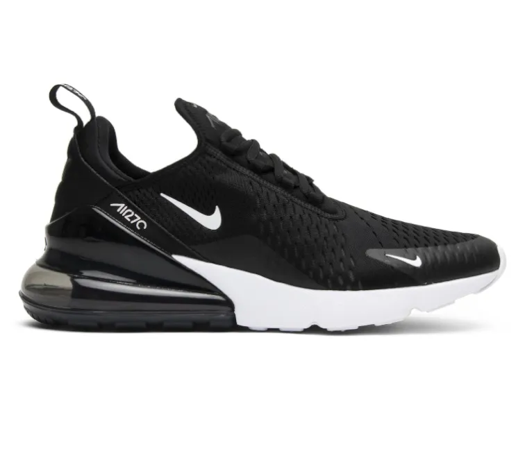 Men's Nike Air Max 270 (Black/White) Foot Health