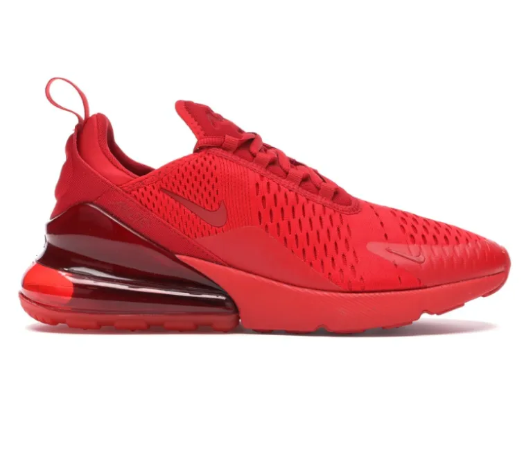 Men's Nike Air Max 270 (Triple Red) Secure Grip