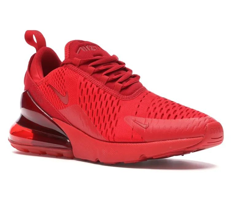 Men's Nike Air Max 270 (Triple Red) High Rebound Outsole