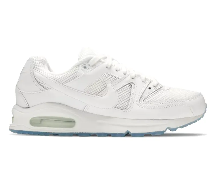 Men's Nike Air Max Command (White/White) Glam fit Flexible Soles