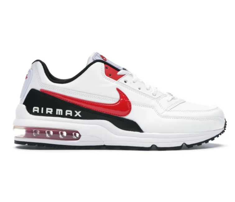 Men's Nike Air Max LTD 3 (White/University Red) Everyday Choice