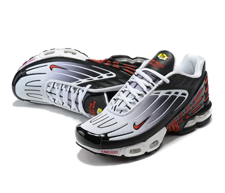 Comfortable insoles Men's Nike Air Max Plus III (Black/University Red-White)