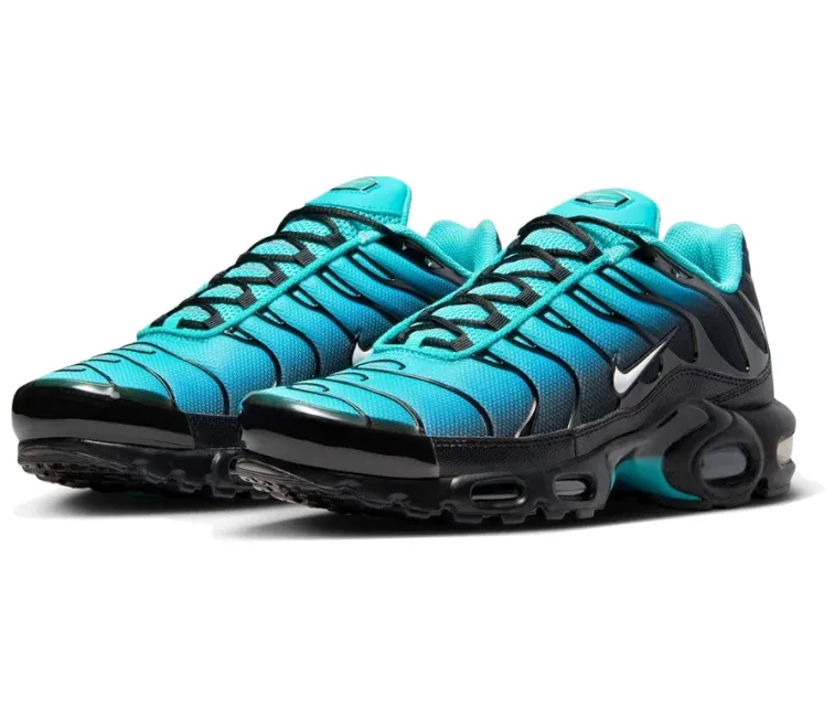 Men's Nike Air Max Plus TN (Aqua) Foam Cushioning Thermo Regulating Fabric