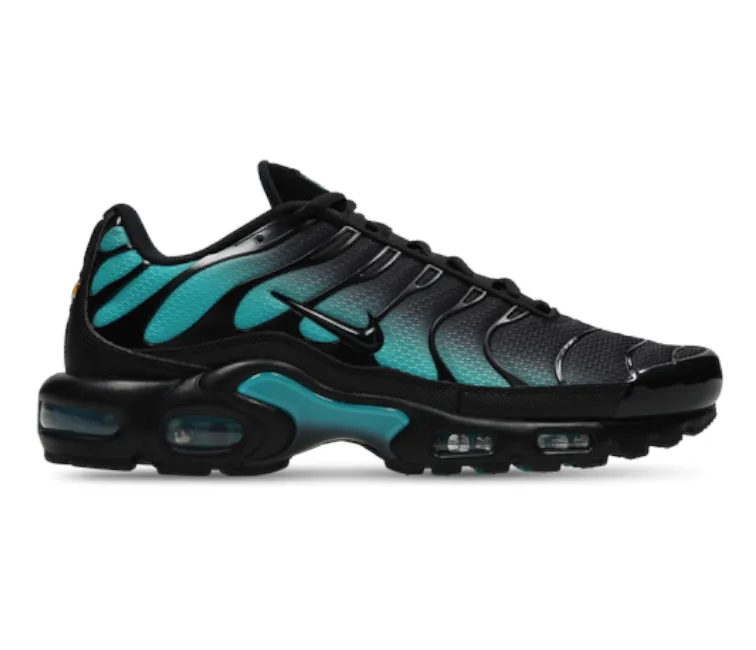 StretchableMaterial Wide toe box Men??s Nike Air Max Plus TN (Aqua Fade)