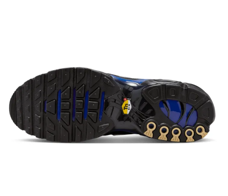 Men's Nike Air Max Plus TN (Black Racer Blue) Elevated Comfort Errand Fit