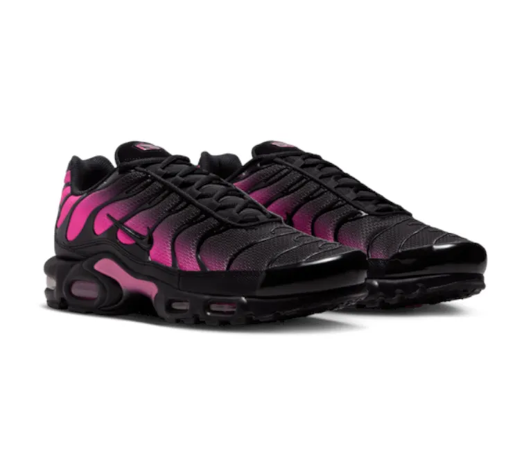 Bounce Response Adaptive piece Men's Nike Air Max Plus TN (Black/Hyper Pink)