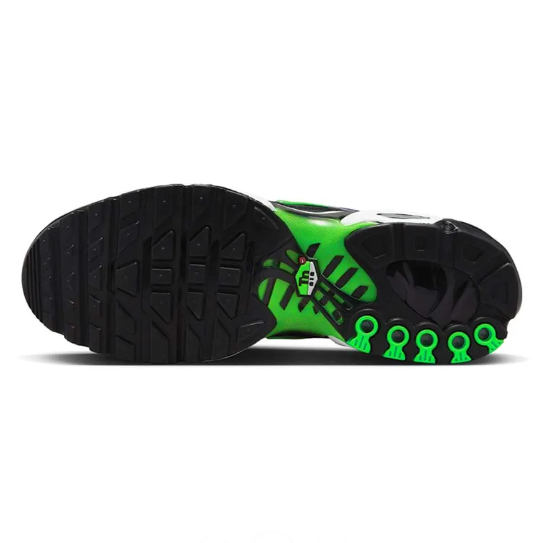 Every Fit Run Style Men's Nike Air Max Plus TN (Black/Scream Green)