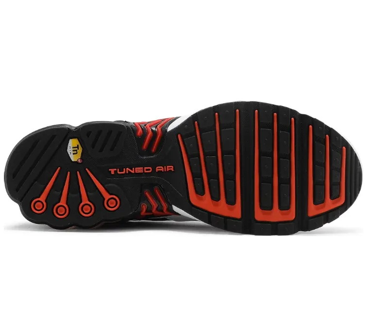 Men's Nike Air Max Plus TN III (White/Team Orange) Agile