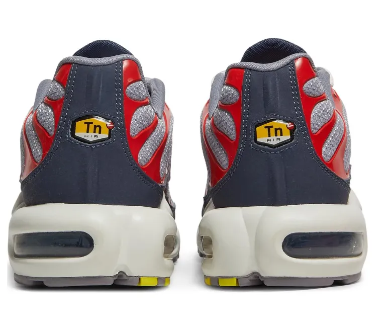 Comfortable Footbed Flexible Groove Outsoles Men's Nike Air Max Plus TN (USA Grey)