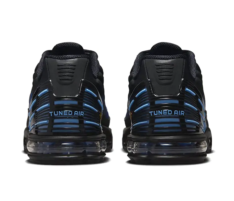 Men's Nike Air Max TN III (Black/University Blue) Support Zone Active Profile