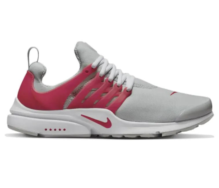 Mens Nike Air Presto (Grey Fog/Red) Layered Midsole Construction