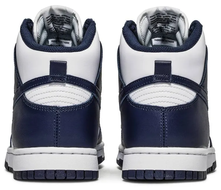 Men's Nike Dunk High Retro (Midnight Navy) Weekend Active Foam Cushioning Layer