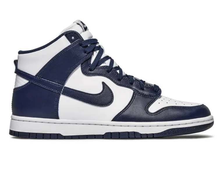 Antistatic MoldedInsole Men's Nike Dunk High Retro (Midnight Navy)