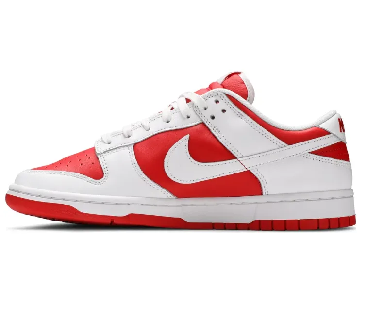 Men's Nike Dunk Low Retro (Championship Red) Breath Comfort