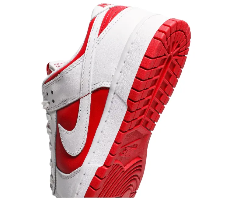 Fit Lifestyle clean design Men's Nike Dunk Low Retro (Championship Red)