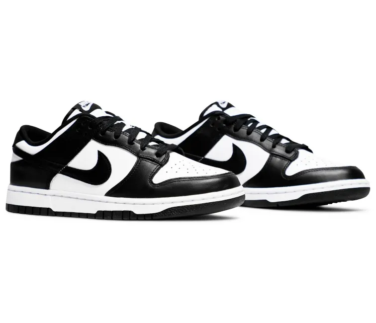 Comfortable Step Men's Nike Dunk Low Retro (Panda)