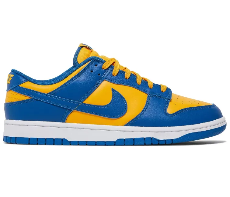 Mens Nike Dunk Low Retro (UCLA) Quick Drying Interior Everyday Sneakers