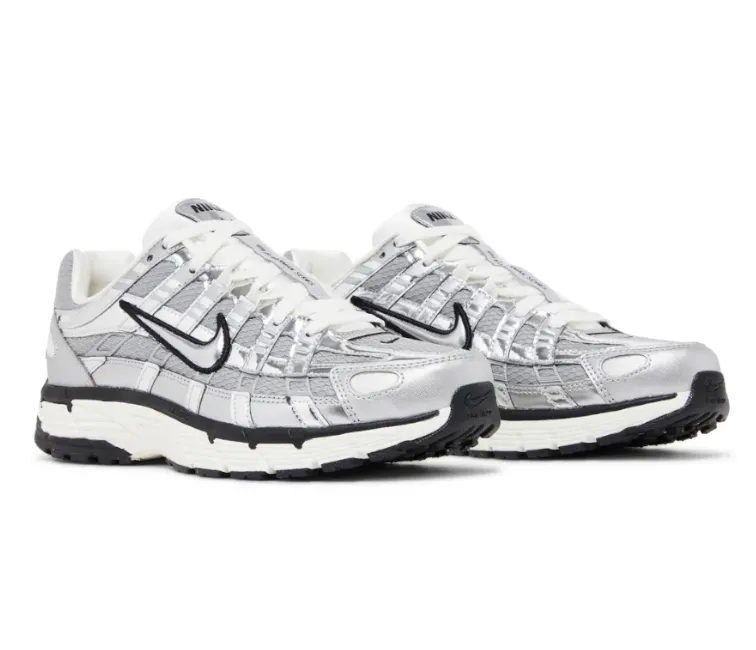 Stretch Comfort Men??s Nike P-6000 (Metallic Silver)